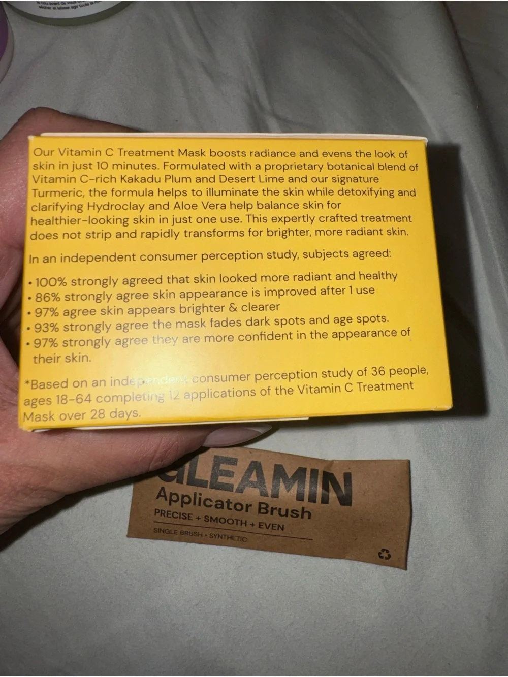 Gleamin vitamin treatment